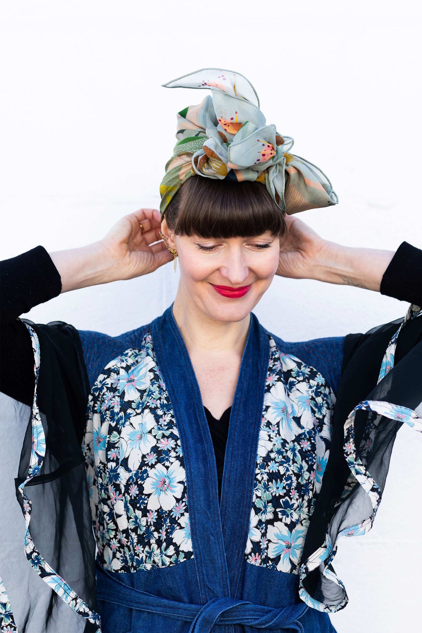 Dana Kinter Silk Chiffon Scarf - The Small Things