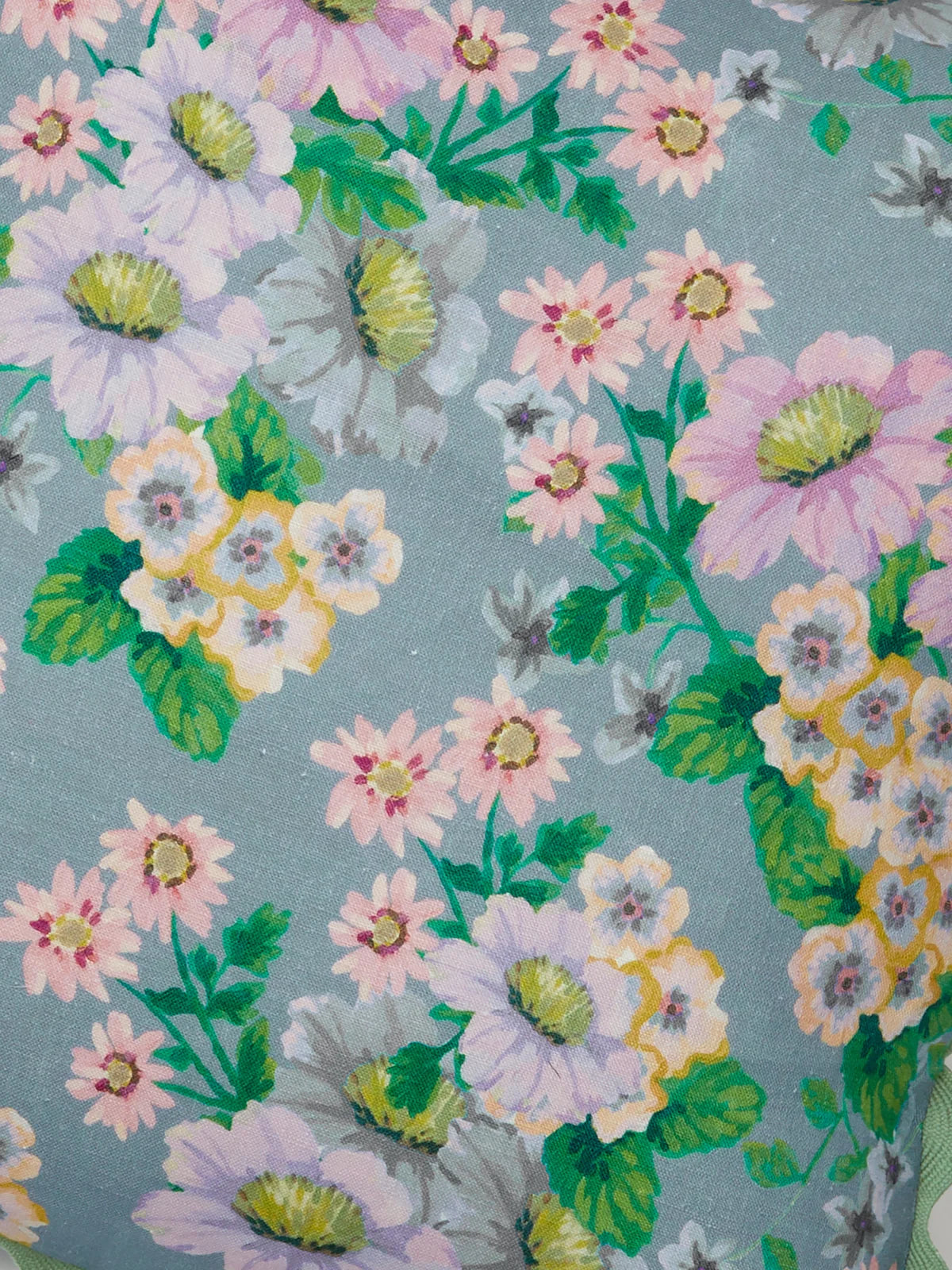 Bonnie and Neil Cushion - Buttercup Blue 50cm