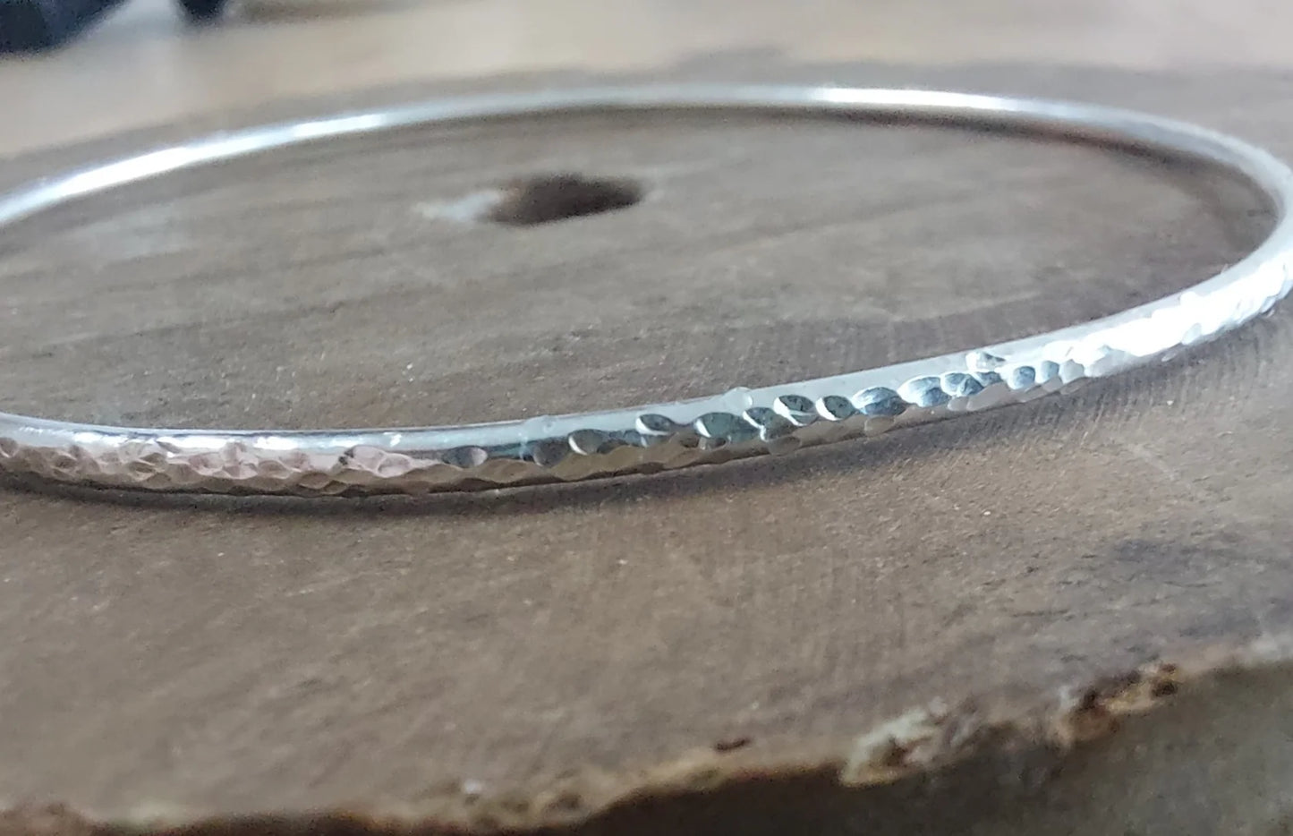 Sarah Munnings Silver Stacker Bracelet - 2 designs, 3 sizes