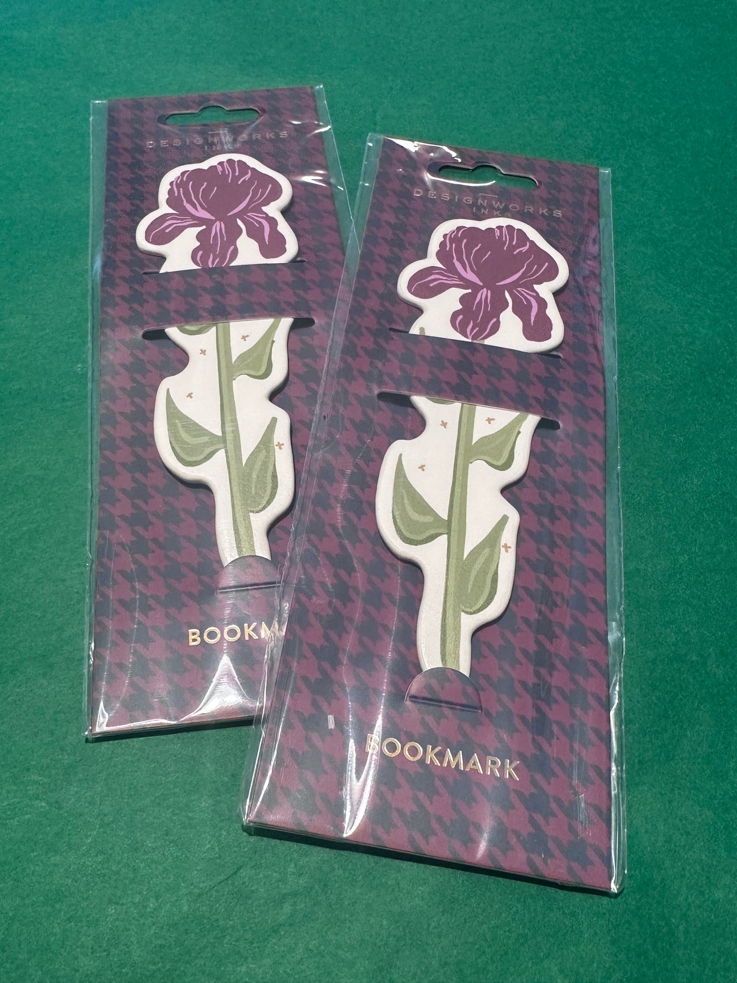 Shaped Bookmarks - Iris