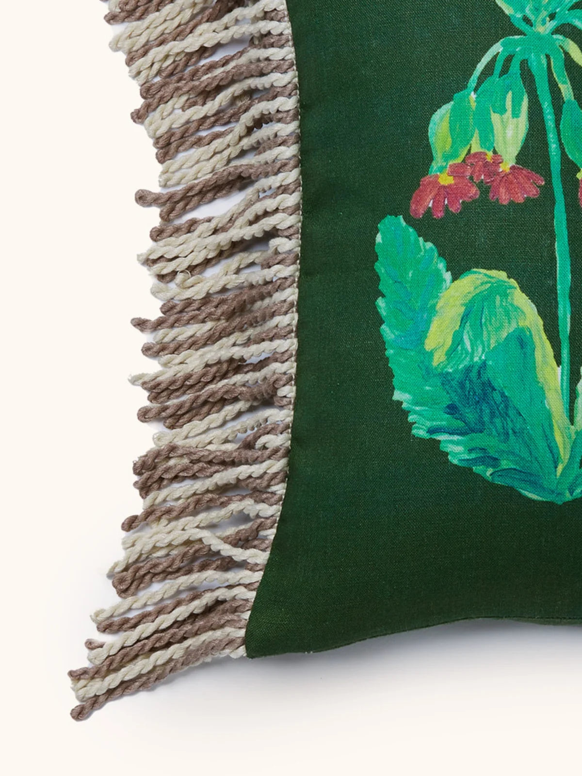 Bonnie and Neil Cushion - Lea Olive