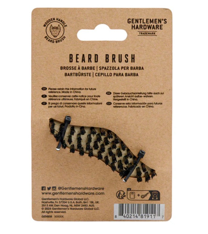 Gentlemen Hardware Beard Brush