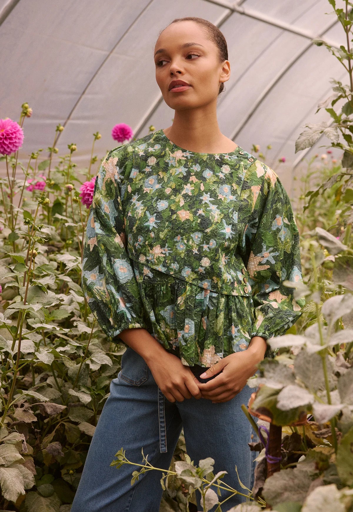 Nancybird Mabel Top - Garden