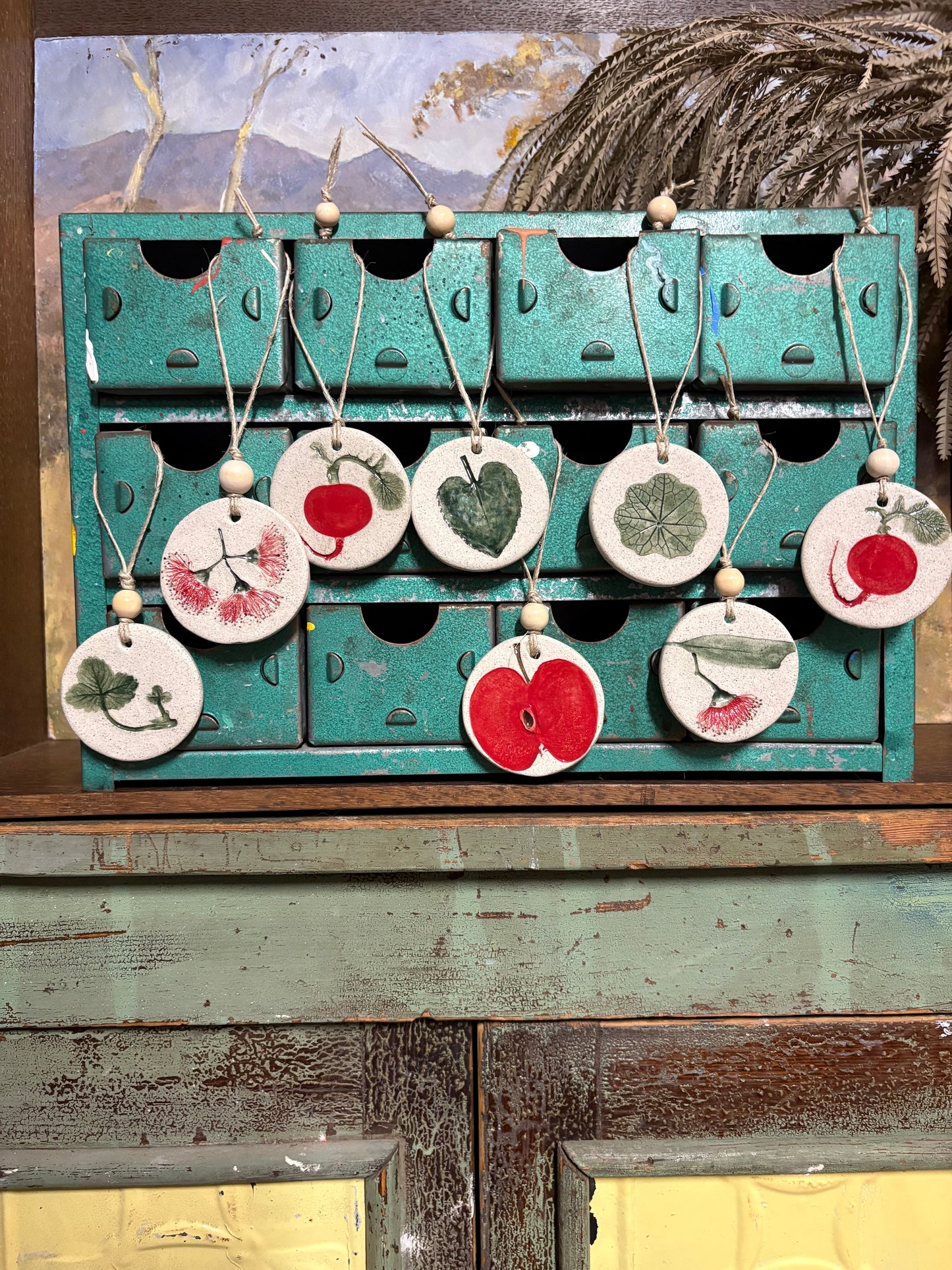 Handmade Ceramic Hanging Ornament