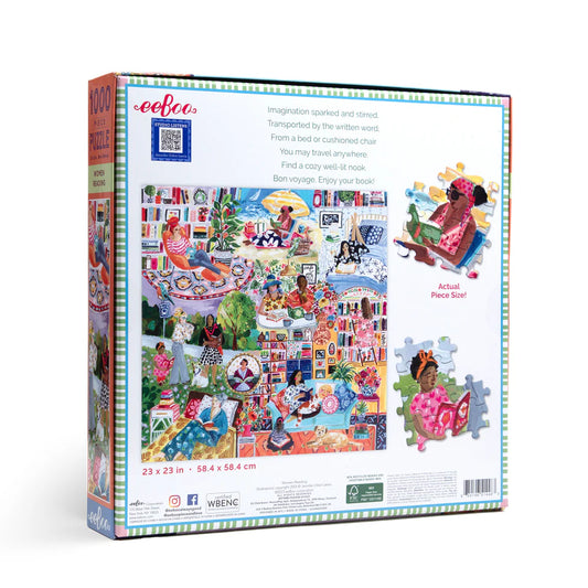 Eeboo 1000pc Puzzle - Women Reading