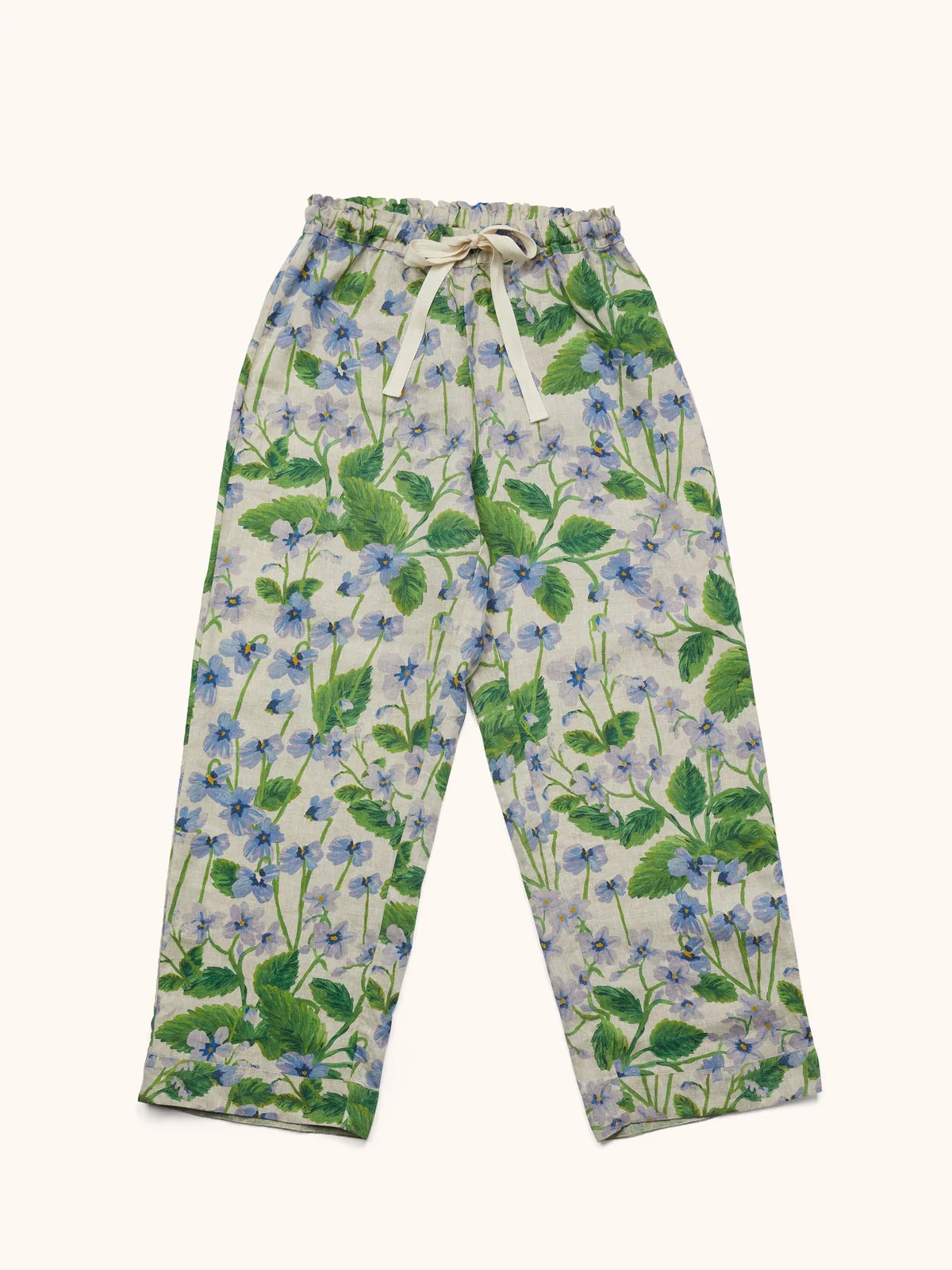 Bonnie and Neil Lilas Linen Pjs