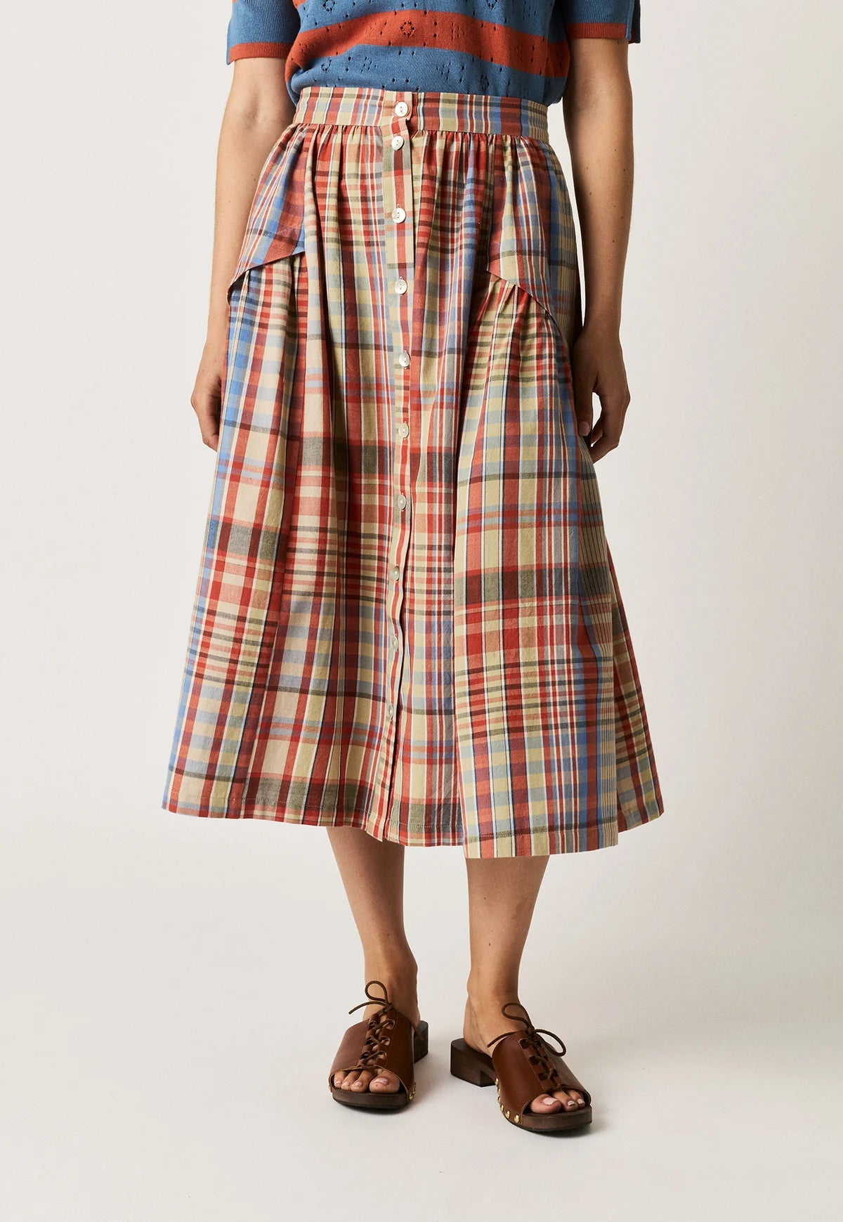 Nancybird Acacia Skirt - Coast Check
