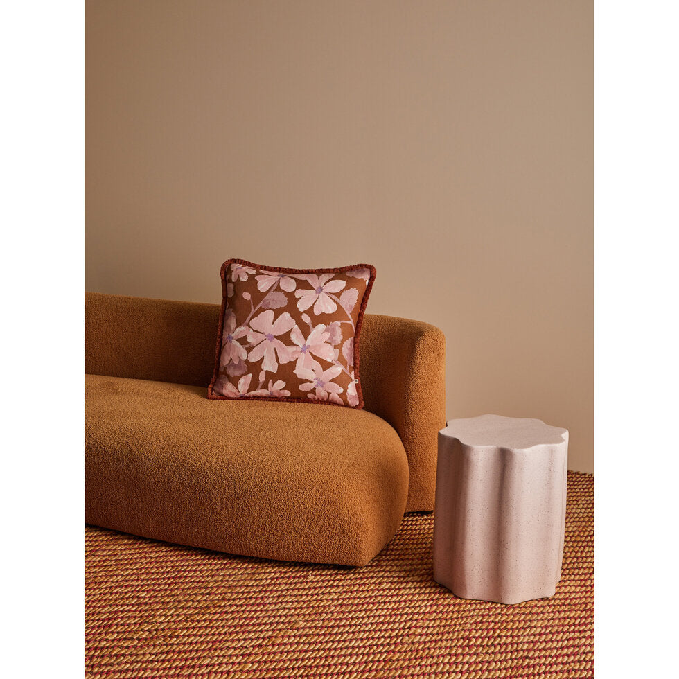 Bonnie and Neil Cushion - Violet Tan
