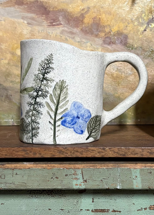 Handmade Ceramic Cottage Garden Mug