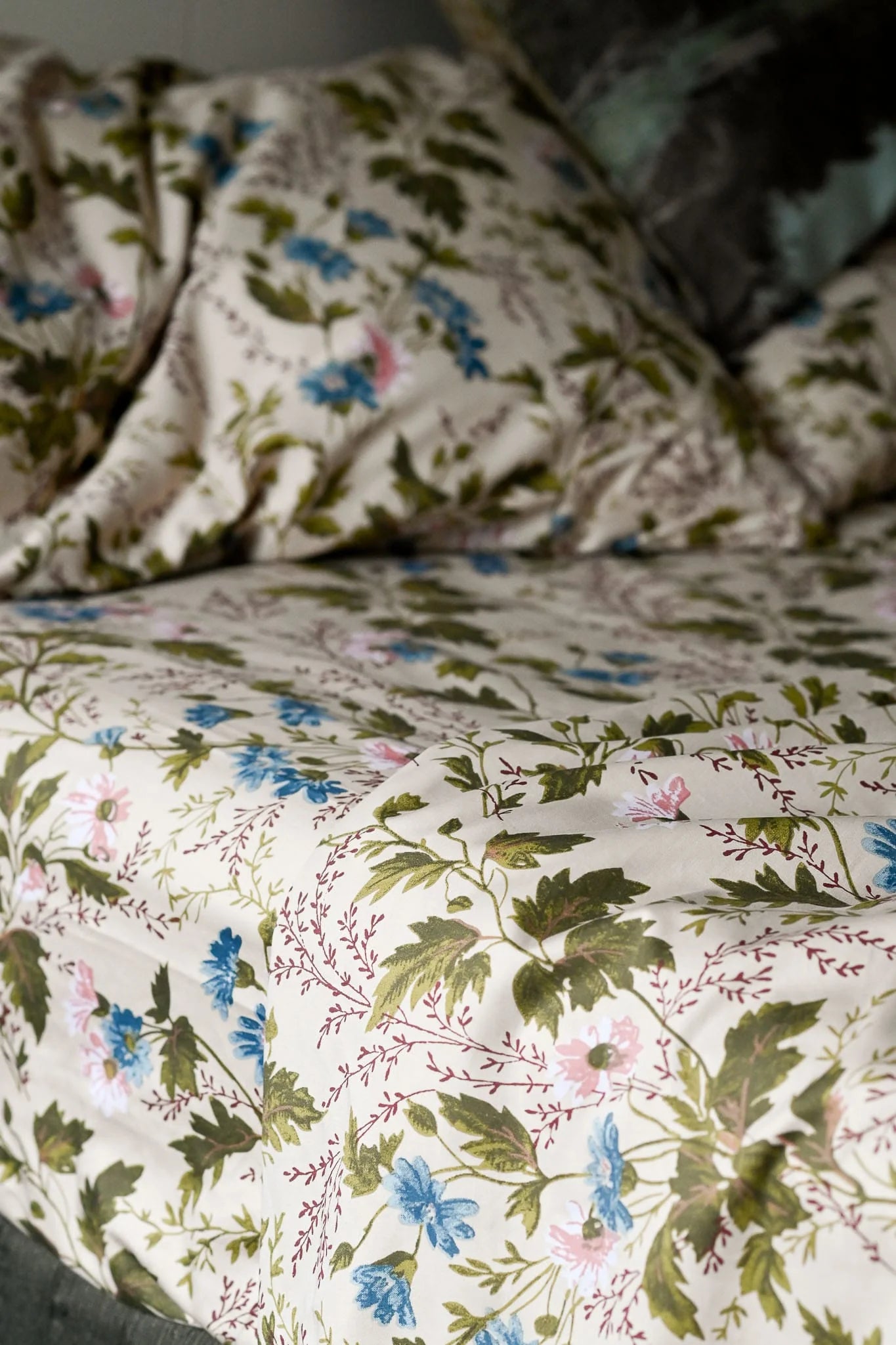 Lazybones Cornflower Sheet Set
