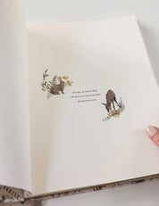 Bespoke Letterpress - Heirloom Baby Memory Journal - Woodland