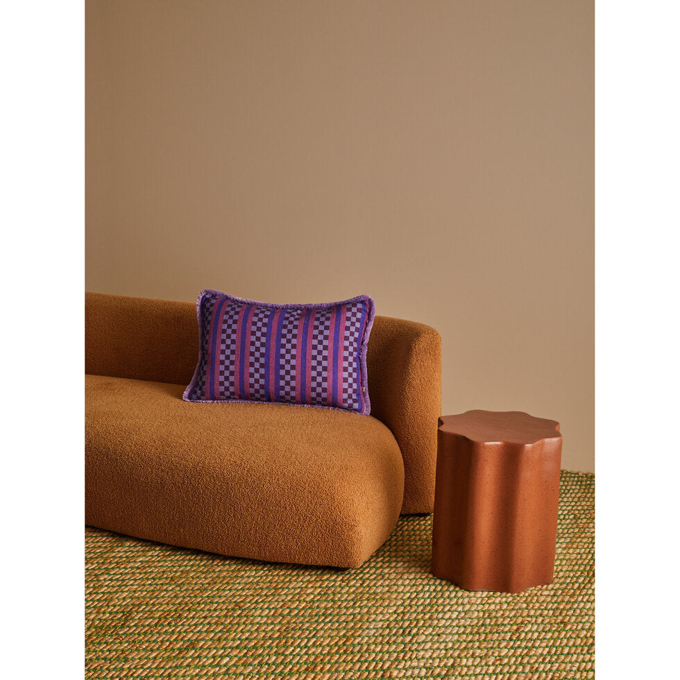 Bonnie and Neil Cushion - Marco Tile Lilac
