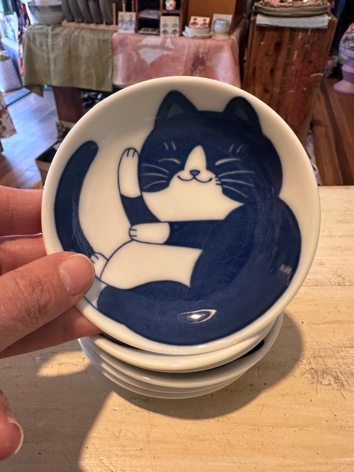 Concept Japan Blue MASK Cat Ceramics