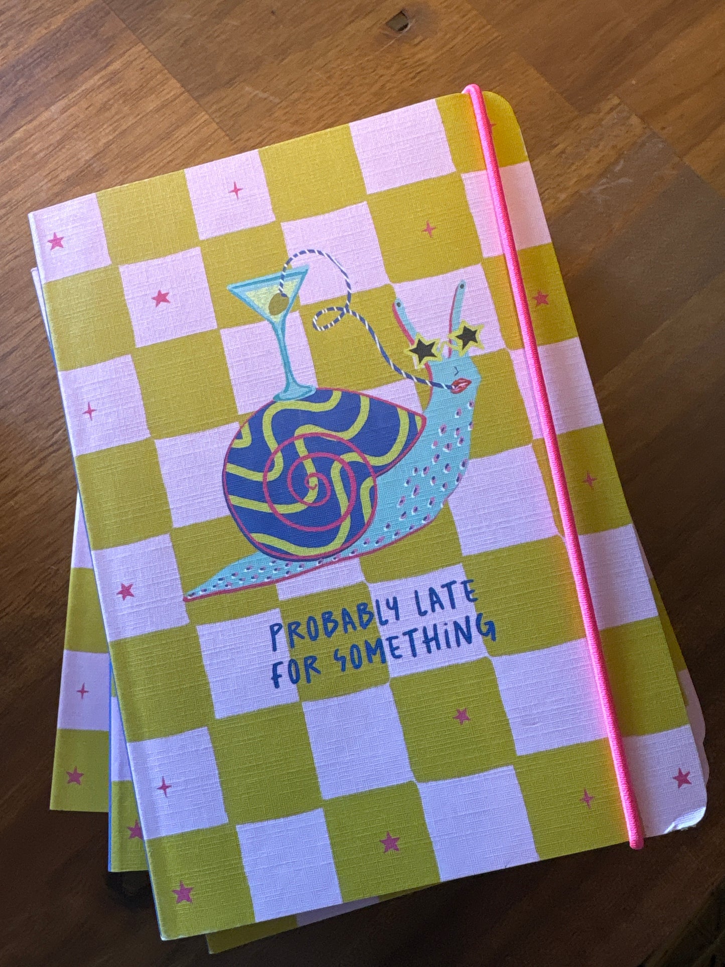Notebook - Probably Late for Something