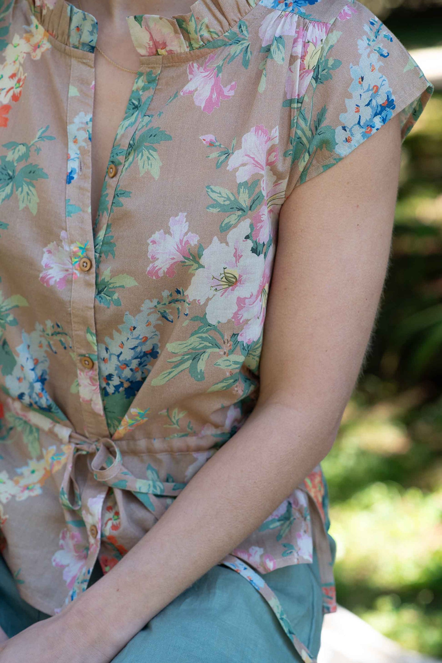 Lazybones Vida Top - Flora