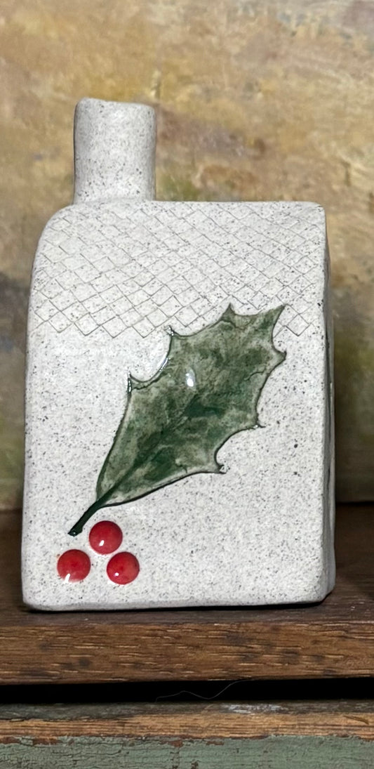 Handmade Ceramic Flower House Vases - Holly