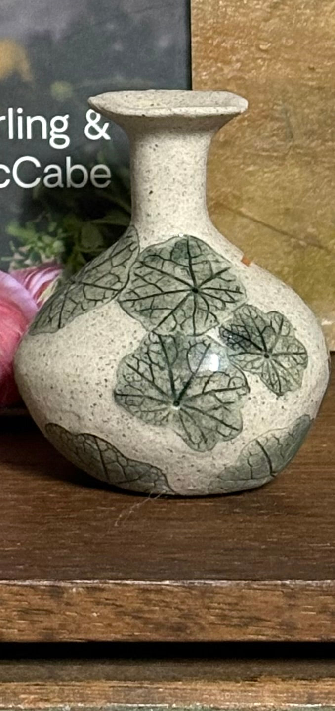 Handmade Ceramic Bud Vases - Nasturtium