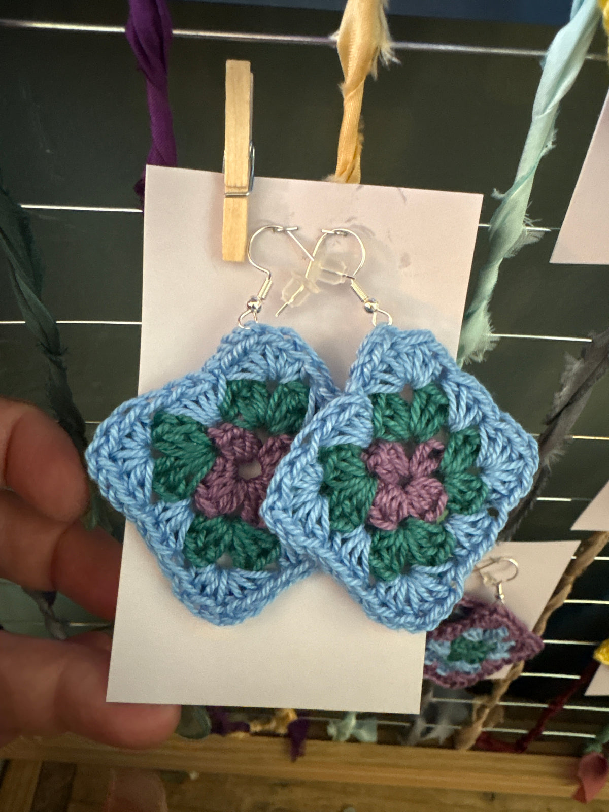 Jess Made Crochet earrings