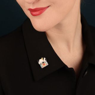 Taratata Jewellery - Chanapé Brooch