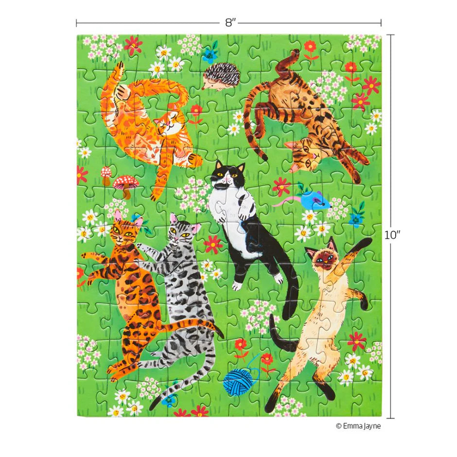 WerkShoppe Snax 100pc Puzzle - Cat Nap