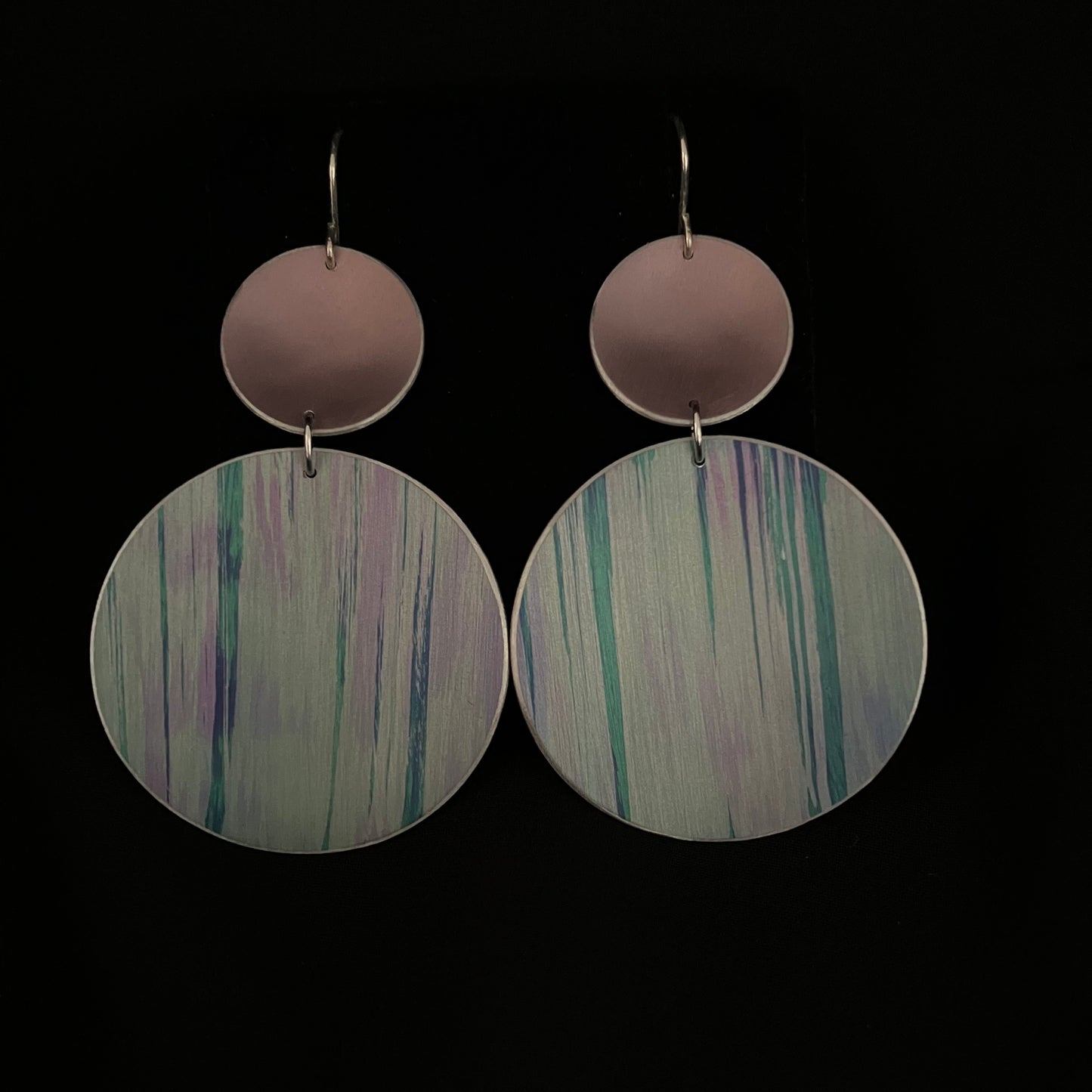 Dilkes-Hoffman Anodised Aluminium Earrings - Abstract Extra Large