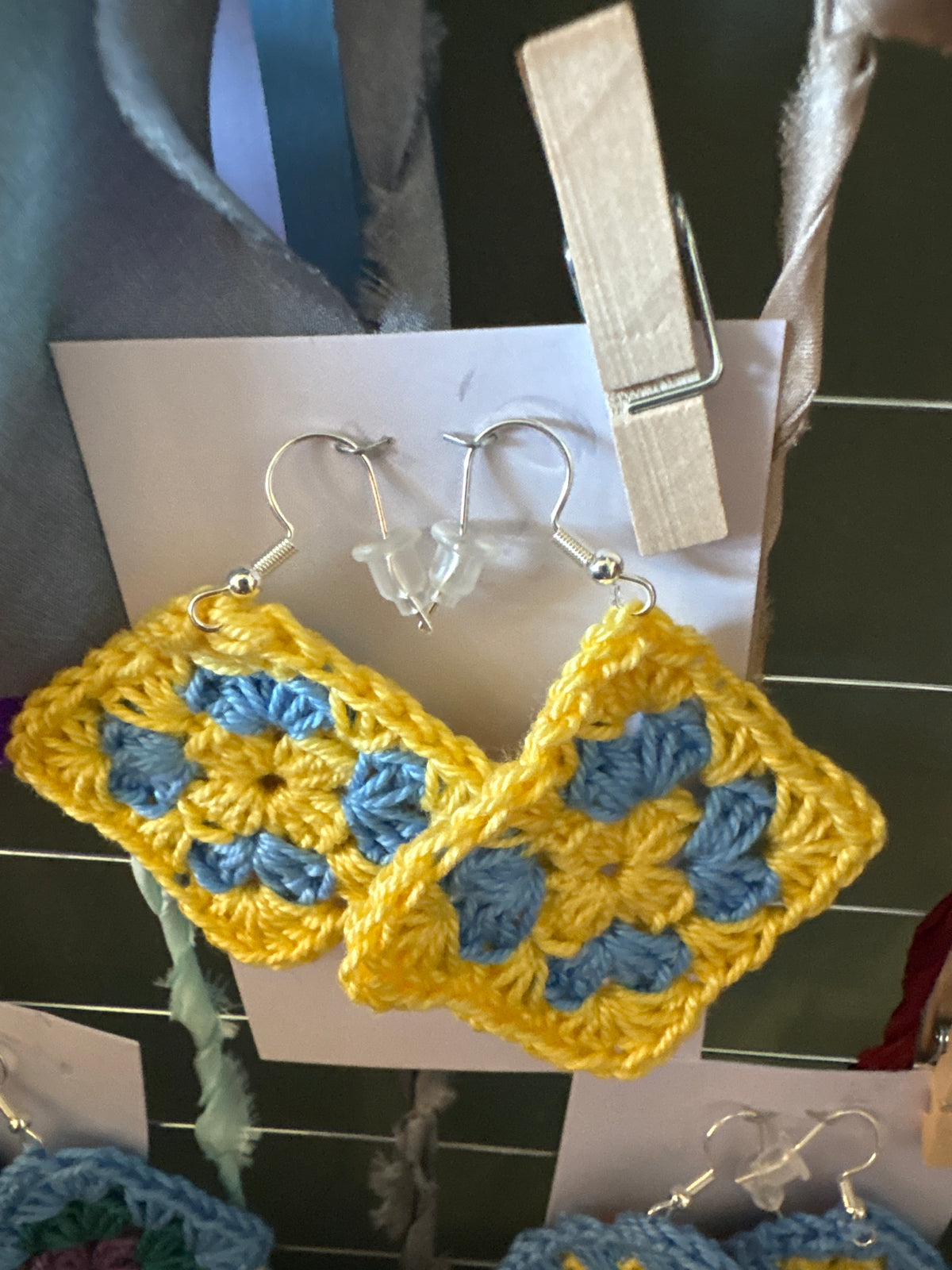 Jess Made Crochet earrings