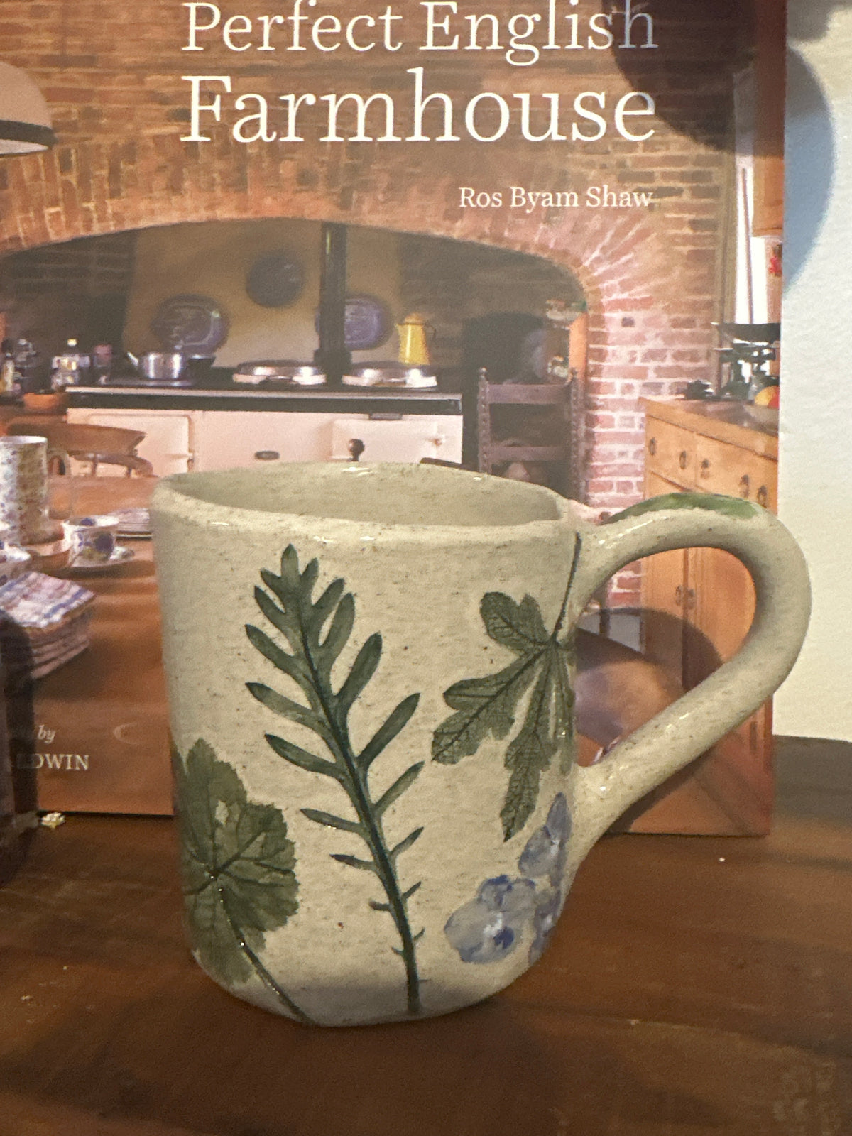 Handmade Ceramic Violet Mug