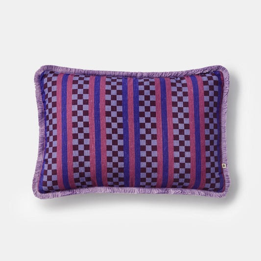 Bonnie and Neil Cushion - Marco Tile Lilac