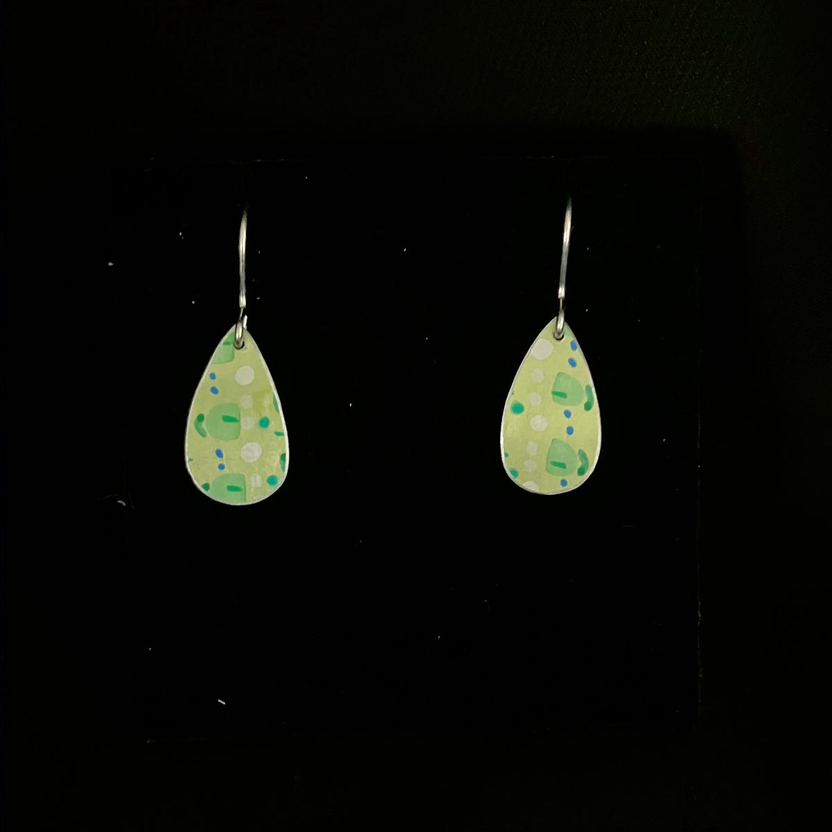 Dilkes-Hoffman Anodised Aluminium Earrings - Abstract Small