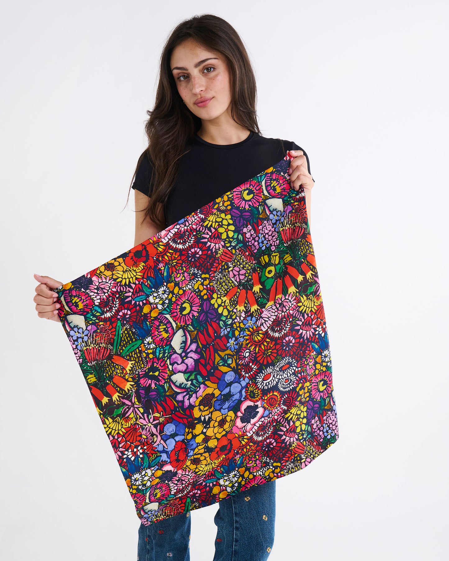 Kip and Co x Margaret Preston Paradise Silk Scarf