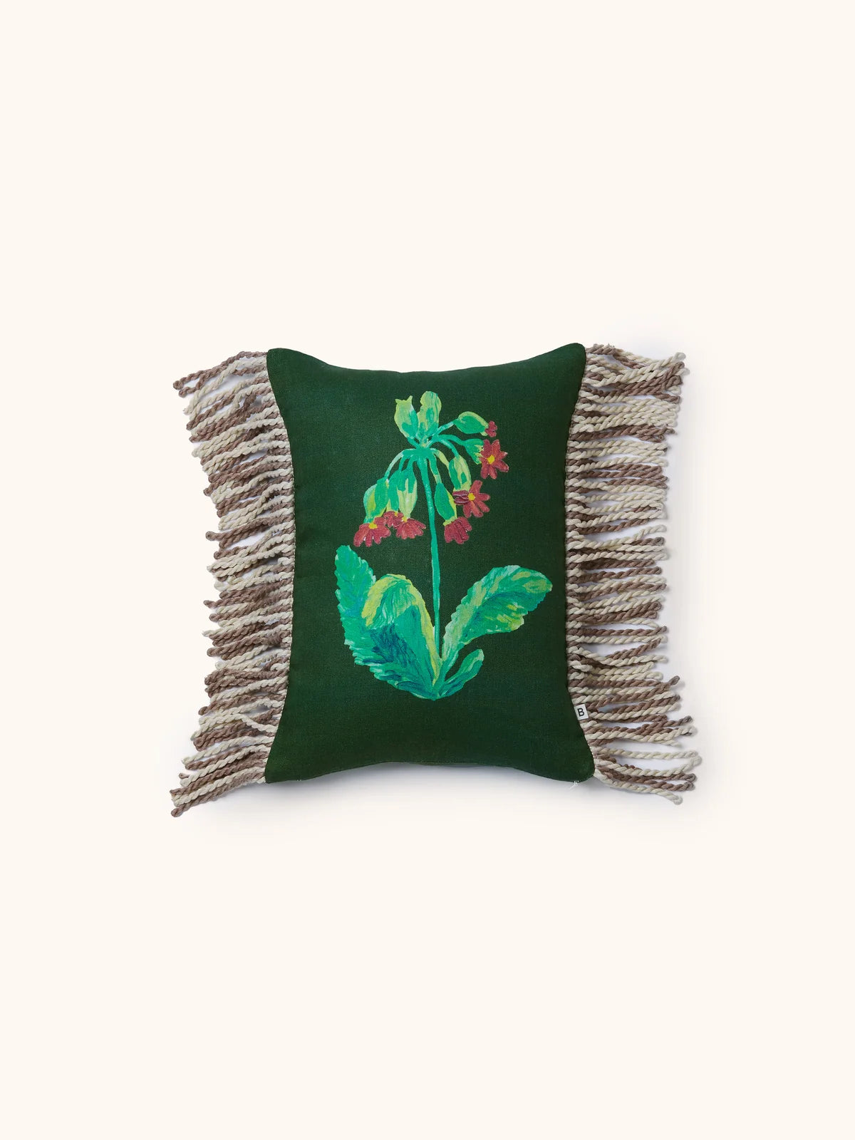Bonnie and Neil Cushion - Lea Olive