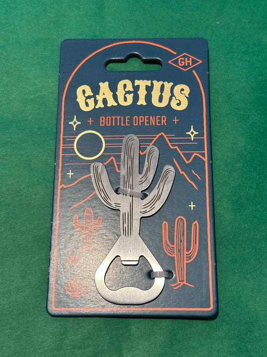 Cactus bottle opener