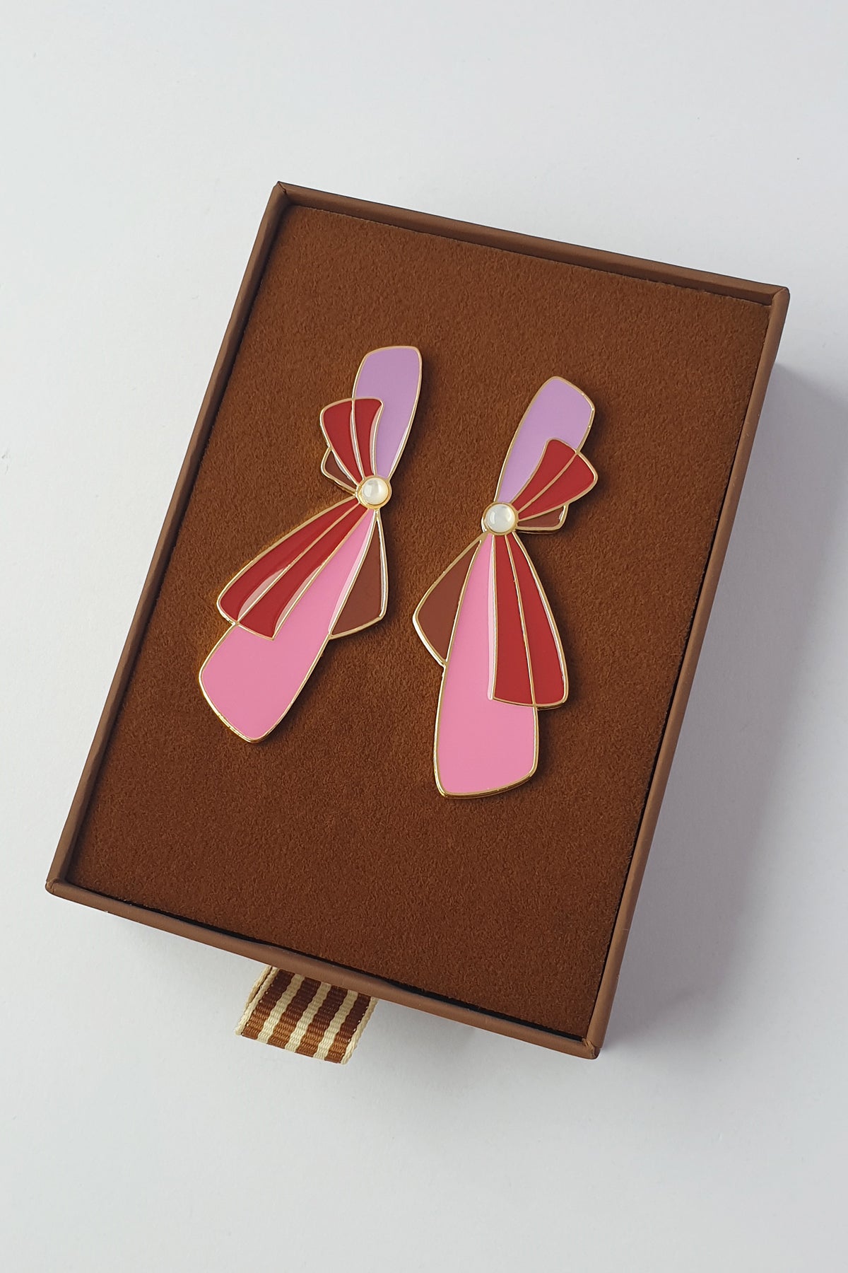 Middle Child Earrings - Ricochet Studs (valentine)