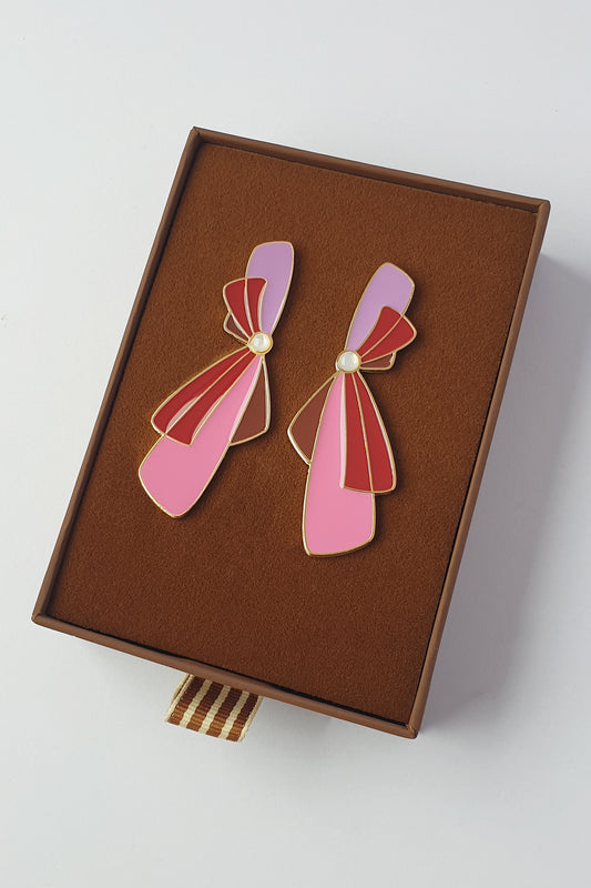 Middle Child Earrings - Ricochet Studs (valentine)