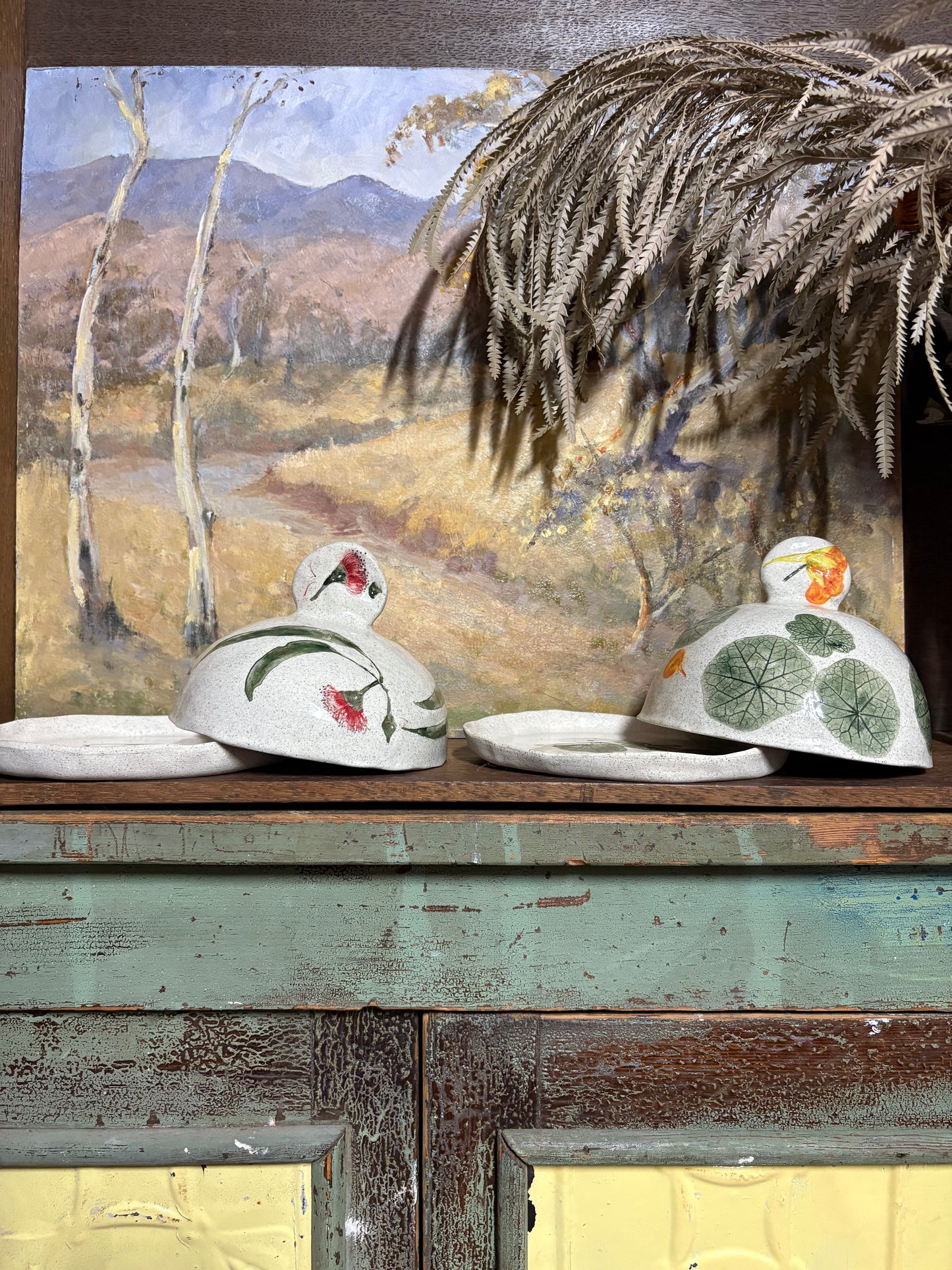 Handmade Ceramic Butter Bells