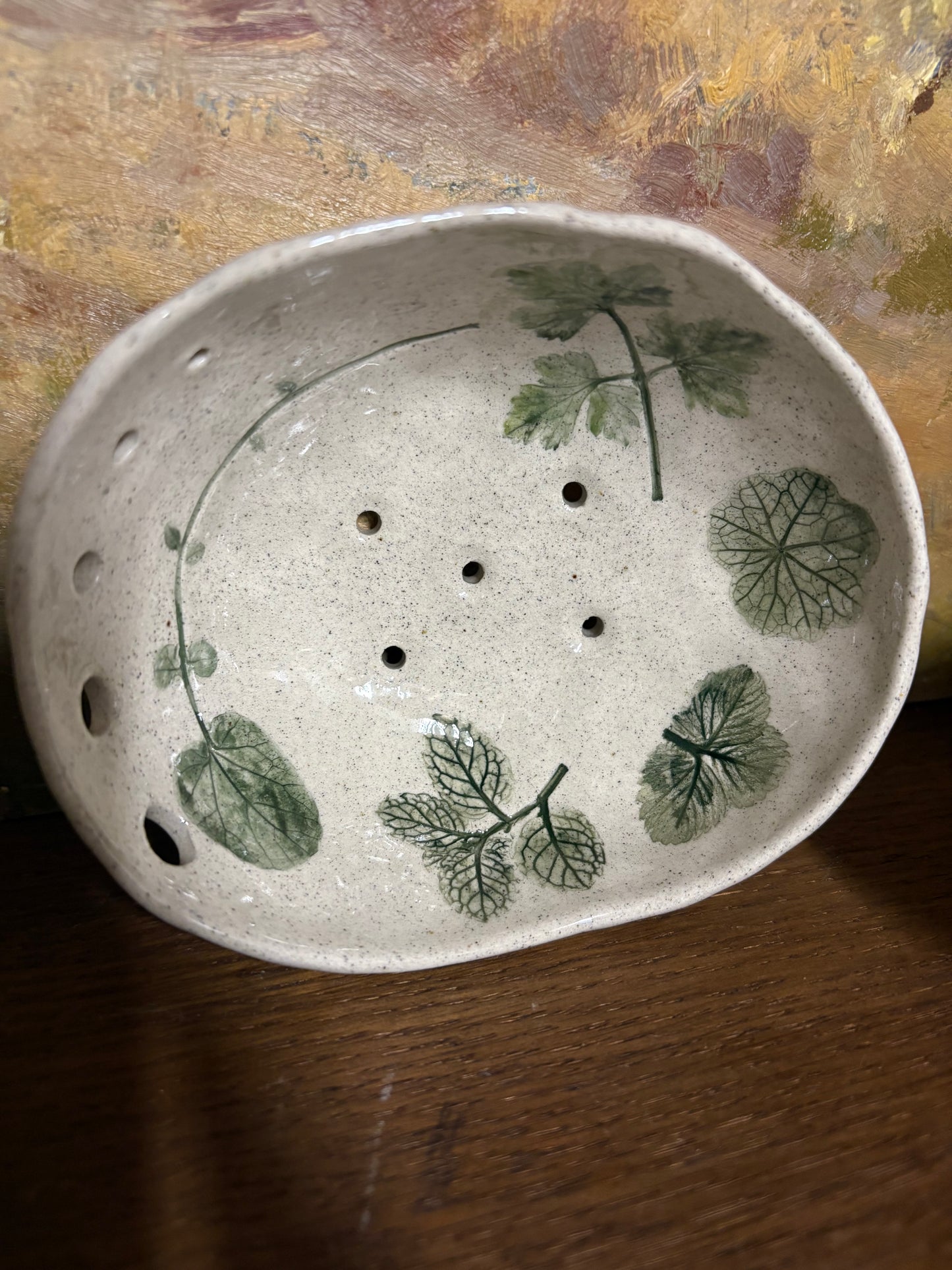 Handmade Ceramic Herb Bowls