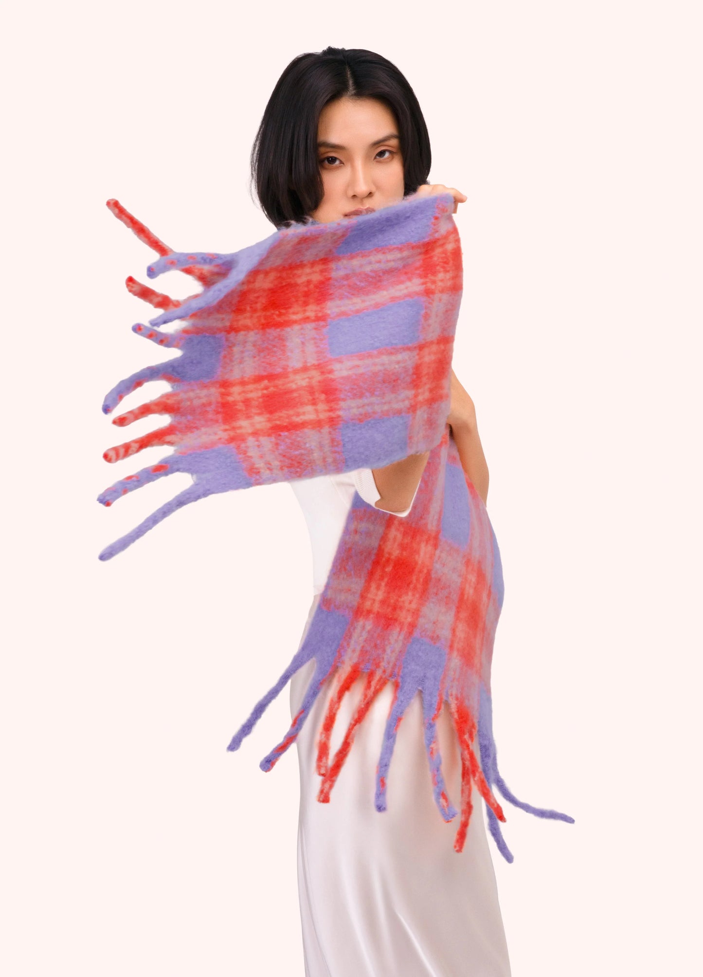 POWDER Flora Scarf - Tangerine