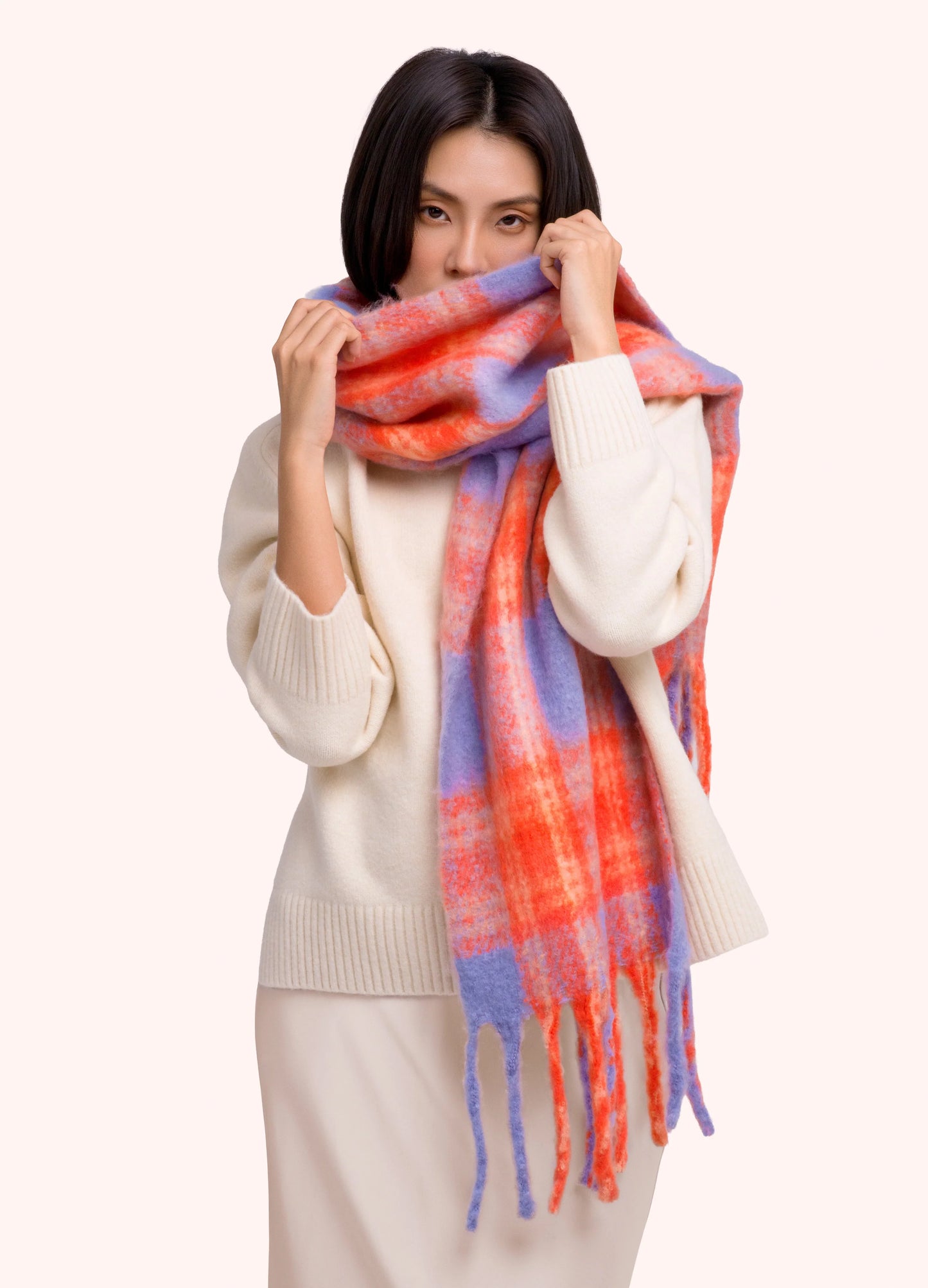 POWDER Flora Scarf - Tangerine