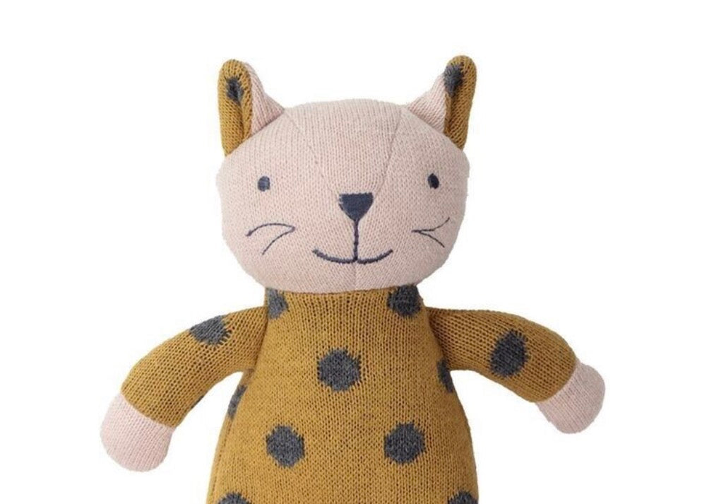 Kitty Knitted Toy with rattle