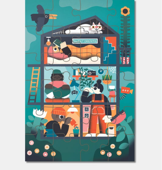 Journey of Something 24 piece Kids puzzle - Sunday Morning