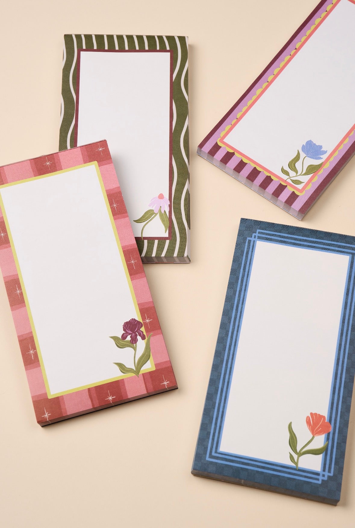 Flower notepads
