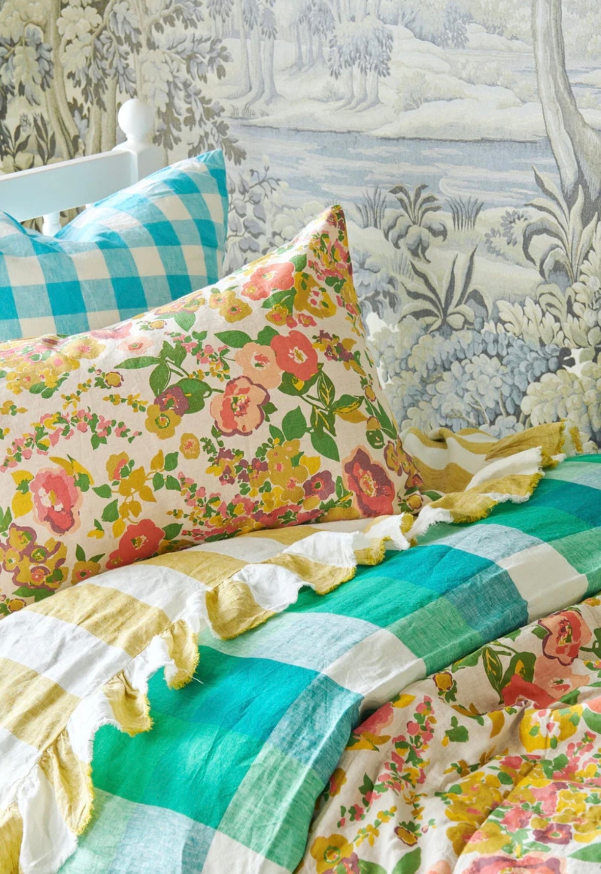 Society of Wanderers - Marianne Floral Pillowcases