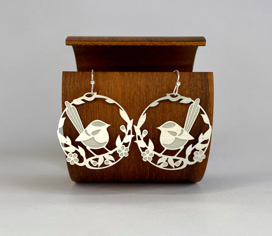 Go Do Good Earrings - Fairy Wren