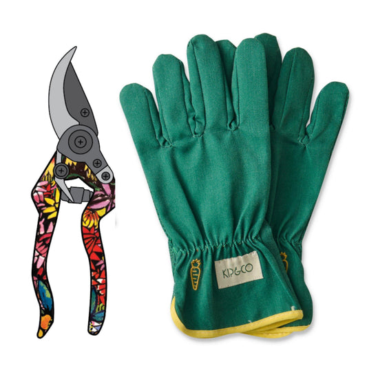 Kip and Co x Margaret Preston Paradise Garden Secateurs and Glove Set