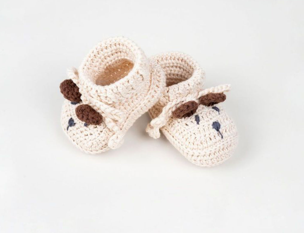 DLux Baby Tilly Bear Bootees