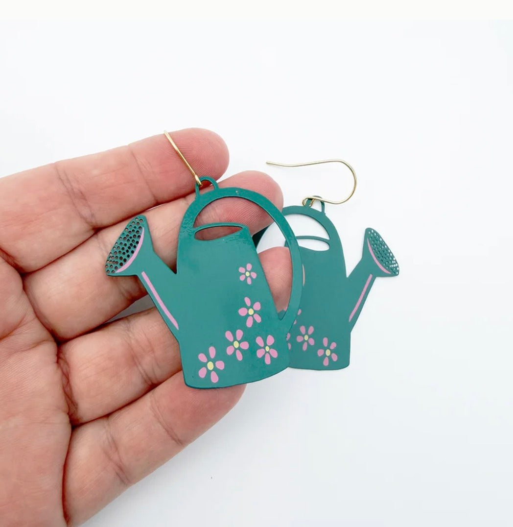 Denz earrings - Watering Can