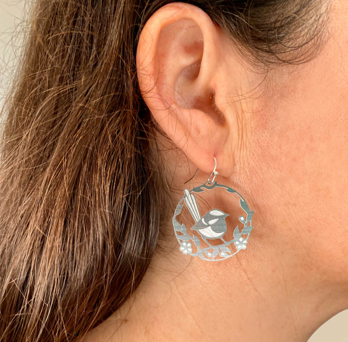 Go Do Good Earrings - Fairy Wren