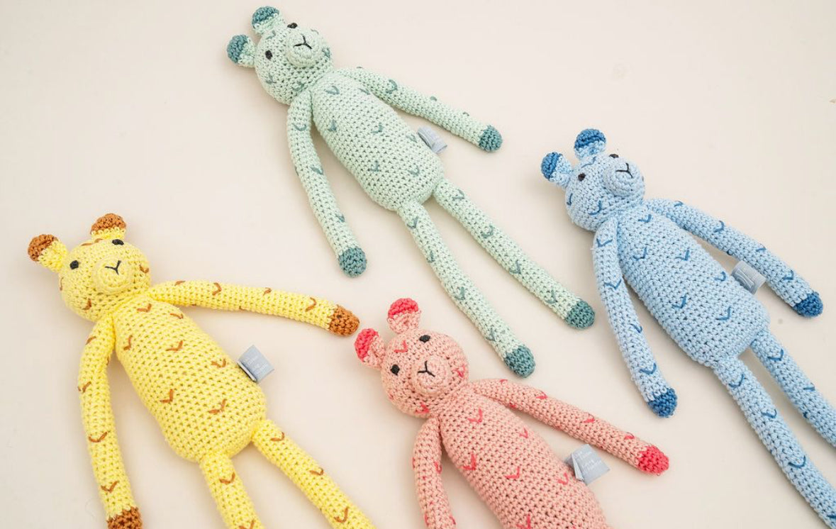 DLux Baby Crochet Snow Leopard
