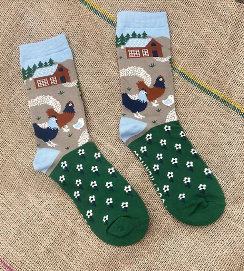 Togetherness Socks - Farmyard