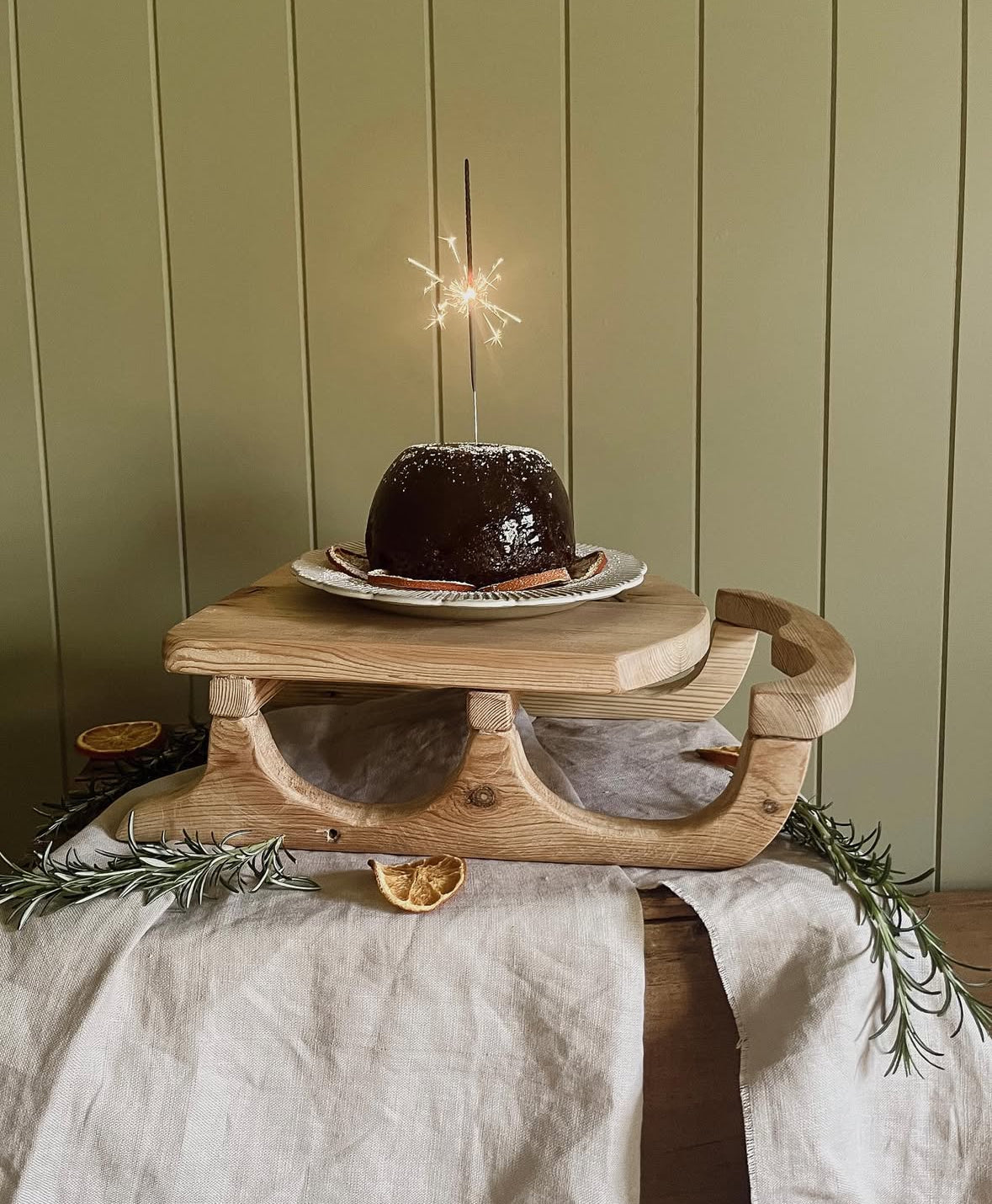 Ivy Alice Wooden Sleighs